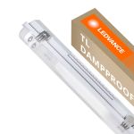 Ledvance Réglette LED Étanche Imperméable Boîtier Vide  Performance | Convient Pour 2x150cm Tube LED