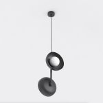 Emibig Suspension Luminaire Vanila Acier Noir | Convient pour 2x G9 - Max 8W