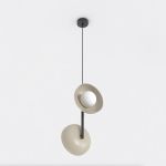 Emibig Suspension Luminaire Vanila Acier Brun | Convient pour 2x G9 - Max 8W
