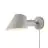 DFTP by Nordlux LED Applique Murale Stay Aluminium Gris | Convient pour E27