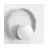 Emibig Applique Murale Kido Acier Blanc | Convient pour 1x G9 - Max 8W