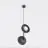 Emibig Suspension Luminaire Vanila Acier Noir | Convient pour 2x G9 - Max 8W