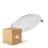 Lot 4x Ledvance Downlight LED Comfort DN105 6W 420lm 120D - 830 Blanc Chaud | 118mm 