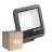 Lot 4x Ledvance Projecteur LED Aluminium Noir 69W 9150lm 100D - 830 Blanc Chaud | IP66 - Symétrique