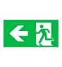 Ecolight Excellence Pictoplate + Alu Frame | Pictogram Left
