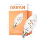 Osram Vintage 1906 LED Classic Slim E14 Bougie Filament Claire 3.1W 300lm - 927 Blanc Très Chaud | Meilleur Rendu Des Couleurs - Dimmable - Équivalent 25W