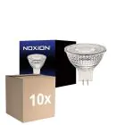 Lot 10x Noxion Spot LED GU5.3 MR16 4.4W 345lm 36D - 827 Blanc Très Chaud | Équivalent 35W