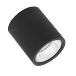 Ledvance LED Downlight Surface IP65 Aluminium Zwart 15W 1650lm 60D - 840 Koel Wit | IP65