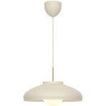 DFTP by Nordlux Latif Pendelarmatuur Metaal en Glas Beige | 400mm - Geschikt voor E14