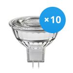 Voordeelpak 10x Noxion LED Spot GU5.3 MR16 7.5W 621lm 36D - 830 Warm Wit | Dimbaar - Vervangt 50W