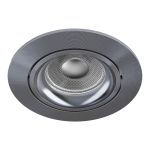 Noxion Inbouw Spot Vision MR16 Kantelbaar Grijs | 82mm - Zaagmaat 69mm - IP20 - incl. GU10 Fitting 