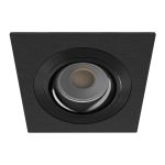 Noxion Inbouw Spot Boxi MR16 Kantelbaar Zwart |Zaagmaat 80mm - IP20 - incl. GU10 Fitting 