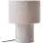 Brilliant Tafellamp Teddy Metaal Textiel Grijs | 230mm - Geschikt voor 1x E27