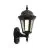 Ansell LED Wandlamp Latina Lantaarn Zwart - Geschikt voor E27 tot 42W | IP65 - Bewegings- en lichtsensor