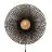 Good&Mojo Wandlamp Kalimantan Bamboe Zwart L| Geschikt voor 1x E27 