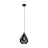 Eglo Hanglamp Carlton 5 Staal Zwart | IP20 - Geschikt voor 1x E27 