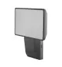 Ledvance LED Floodlight Endura Zwart 15W 1500lm 100D - 840 Koel Wit | IP55 - Bewegings- en lichtsensor - Symmetrisch