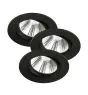 Voordeelpak 3x Nordlux Spot Fremont Metaal Zwart 4.5W 345lm 36D - 827 Zeer Warm Wit | 85mm - IP23- Dimbaar