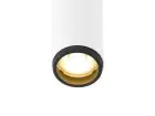SLV Grip! Staal Wit 10W 590lm - 927 Zeer Warm Wit | Beste Kleurweergave - Dimbaar