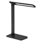 Ledvance Office Line Desk Banker Inductive Charge Tafellamp Zwart 17W - 830-865 CCT | Dimbaar