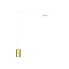 Emibig Hanglamp Traker Staal Wit | Geschikt voor 1x GU10 - Max 10W