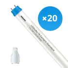 Voordeelpak 20x Philips LED Buis T8 CorePro (EM/Mains) Standard Output 15.5W 1800lm - 840 Koel Wit | 120cm - Vervangt 36W