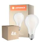 Voordeelpak 4x Ledvance Classic LED E27 Peer Filament Mat 24W 3452lm - 840 Koel Wit | Vervangt 200W