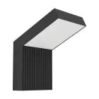 Eglo Wandlamp Grottazzolina Aluminium Zwart 10W 1280lm - 830 Warm Wit | IP65